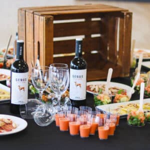 Cómo creamos tu evento: Bebidas y tapas preparadas